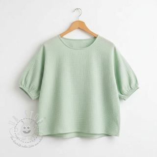 Double gauze/musselin mint