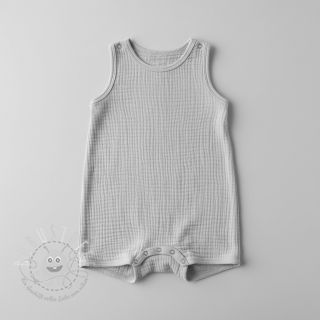 Double gauze/musselin light grey ORGANIC