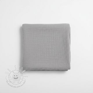 Double gauze/musselin grey
