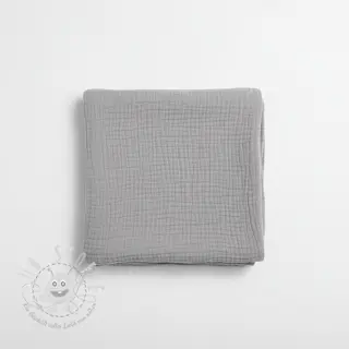 Double gauze/musselin grey