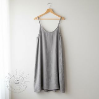 Double gauze/musselin grey