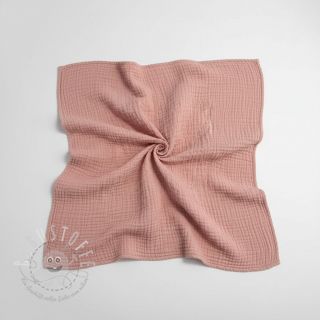Double gauze/musselin soft rose