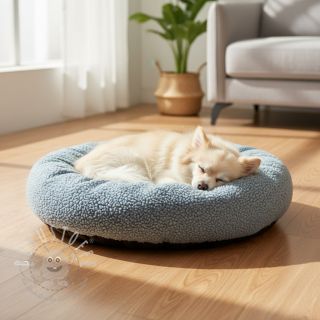 Fleece TEDDY DOUBLE SIDED pale turquoise