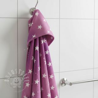 Wellness Fleece Stars pink light pink