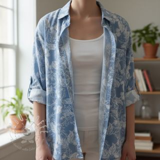 JEANS 4,5 OZ Palm light blue