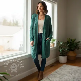 Strickstoff BIG KNIT ocean green