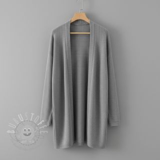 Strickstoff BABY KNIT light grey