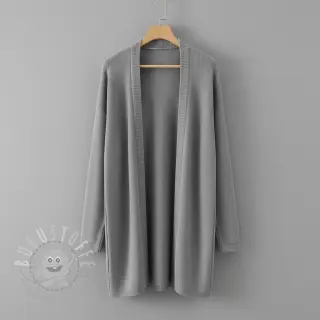 Strickstoff BABY KNIT light grey