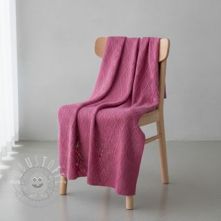 STRICKSTOFF jacquard Diamond pink