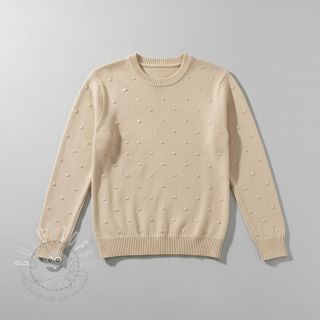 Strickstoff BIG KNIT DOT naturals