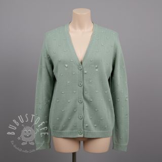 Strickstoff BIG KNIT DOT old green