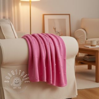 Strickstoff BIG KNIT DOT pink