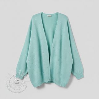 Strickstoff BIG KNIT DOT mint