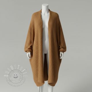 Strickstoff BIG KNIT brown