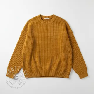 Strickstoff BIG KNIT mustard