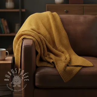 Strickstoff BIG KNIT mustard