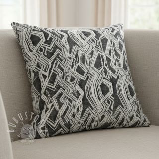 STRICKSTOFF jacquard Comfy Broken checks black