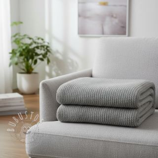 Strickstoff BIG KNIT light grey