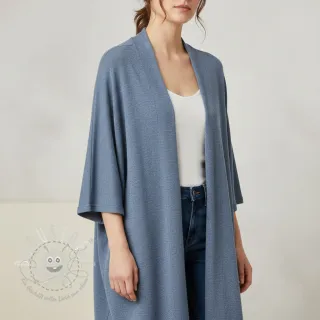 Strickstoff BIG KNIT blue