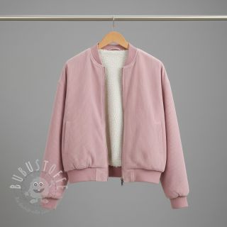 Nicky stoff TEDDY light pink