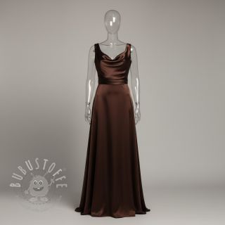 Satin SOIVÉ dark brown