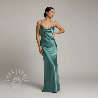 Satin SOIVÉ old green
