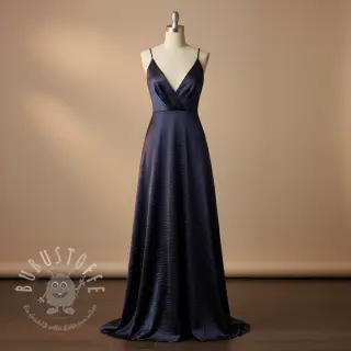 Satin DION navy