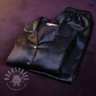 Satin DION navy