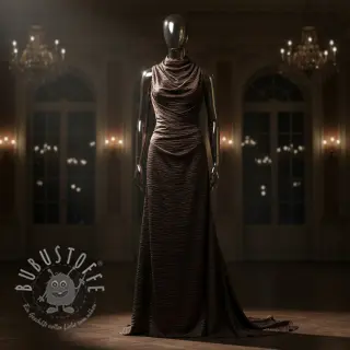 Satin DION dark brown