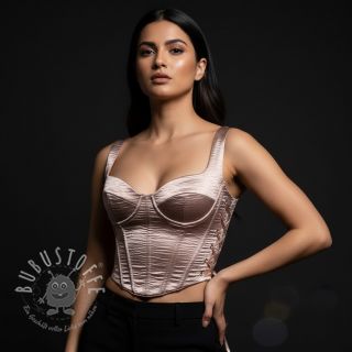 Satin DION rose gold