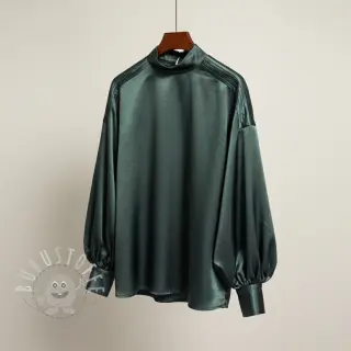 Satin SOIVÉ forest green