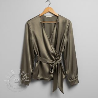 Satin SOIVÉ camo green