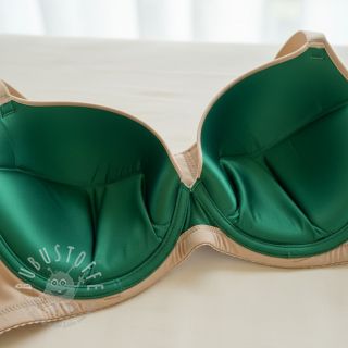 Satin dark green
