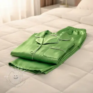 Satin green