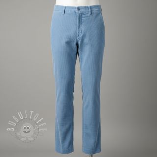 Cord 6W WASHED STRETCH light blue