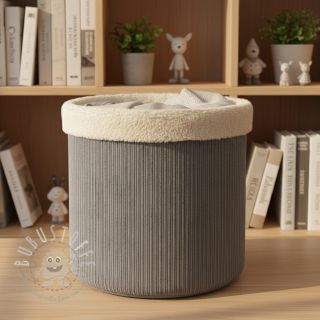 Cord Cofur fleece grey