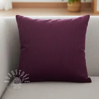 Cord 6W WASHED STRETCH aubergine