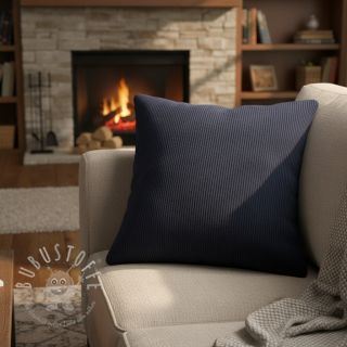 Cord 6W WASHED STRETCH navy