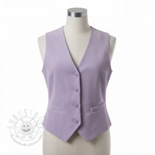 Cord 6W WASHED STRETCH lilac