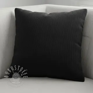 Cord 6W WASHED STRETCH black