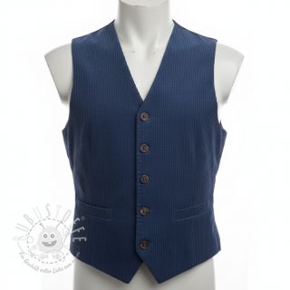 Cord 6W WASHED STRETCH marine