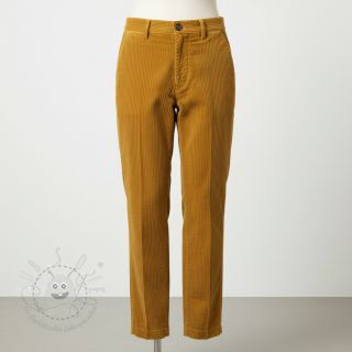 Cord 6W WASHED STRETCH ochre