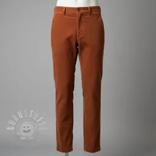 Cord 6W WASHED STRETCH rust