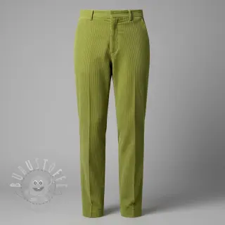 Cord 6W WASHED STRETCH green