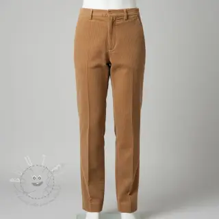 Cord 6W WASHED STRETCH camel