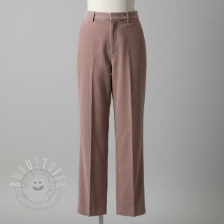 Cord 6W WASHED STRETCH old pink