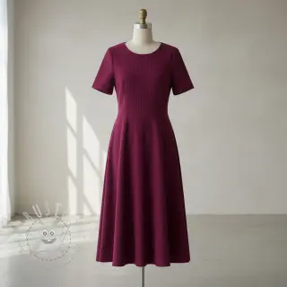 Cord 6W COTTON TOUCH bordeaux