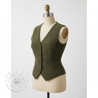 Cord 6W COTTON TOUCH camo green