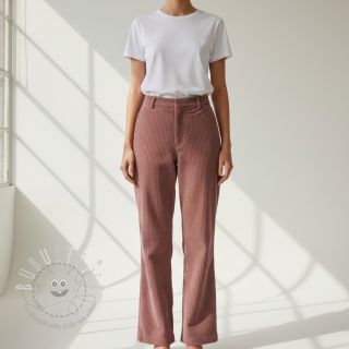 Cord 6W COTTON TOUCH dark rose