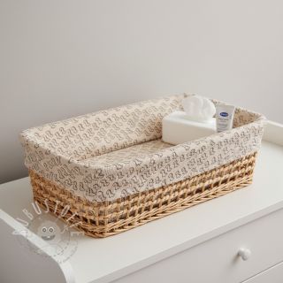 Cord STRETCH Little dino light sand